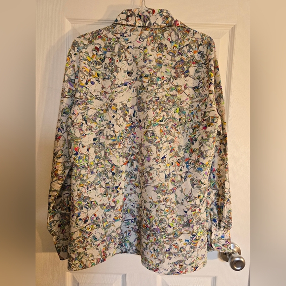 Elles Belles Vintage Button-down Blouse - Picture 8 of 8